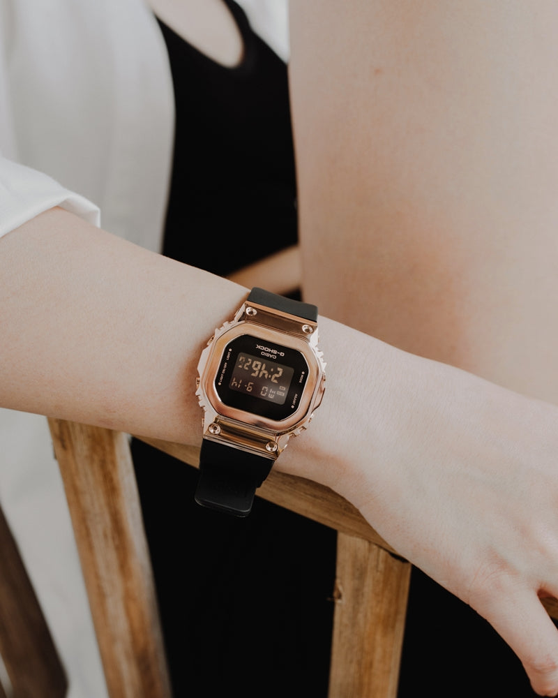 G-SHOCK GM-S5600PG-1DR Metal-Covered Women - Main Image