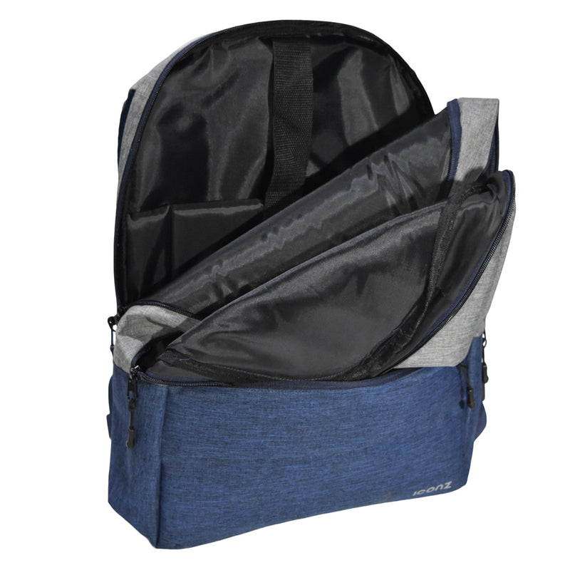 New York Backpack 15.6 Dark Blue/Light Grey 4038