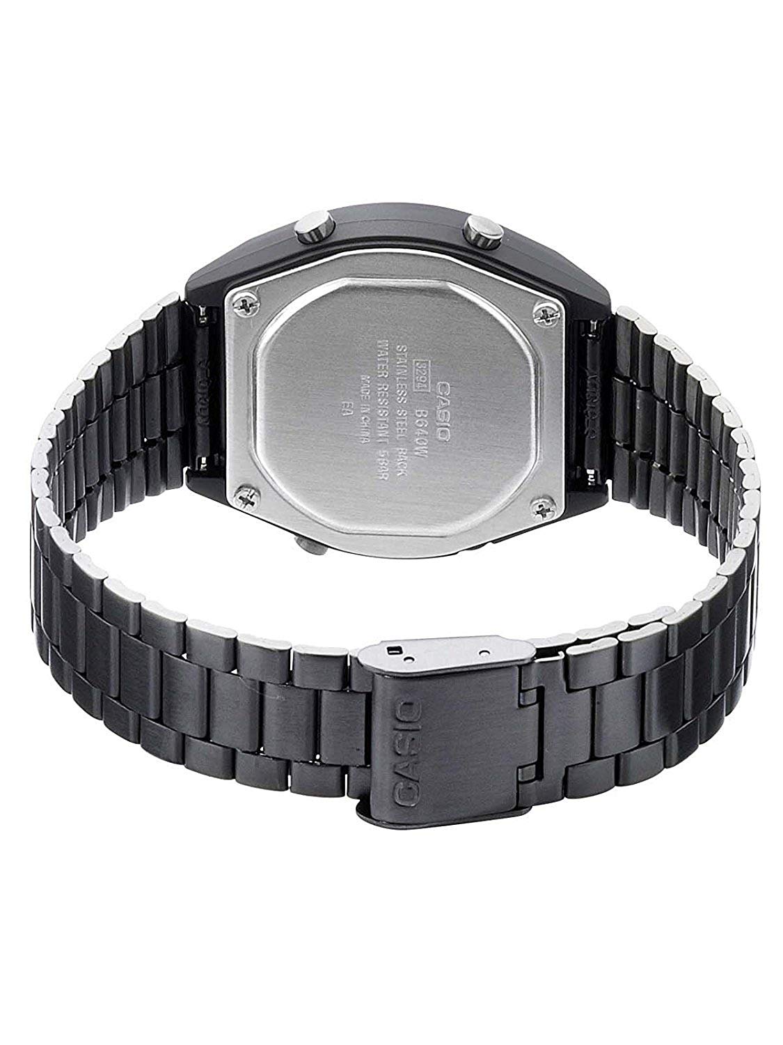 Casio stainless steel outlet back water resistant 5bar