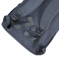 RivaCase 7560 Grey Laptop Canvas Backpack 15.6