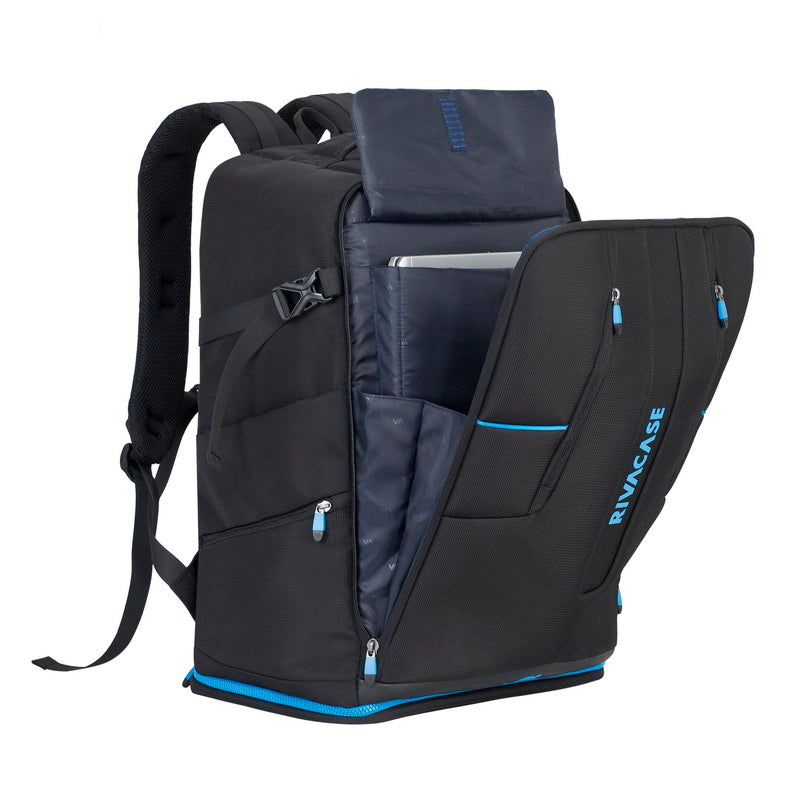 RivaCase 7890 black Drone Backpack large for 16 laptop