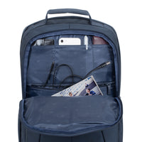 RivaCase 8460 dark blue Bulker Laptop Backpack 17.3