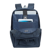 RivaCase 8460 dark blue Bulker Laptop Backpack 17.3