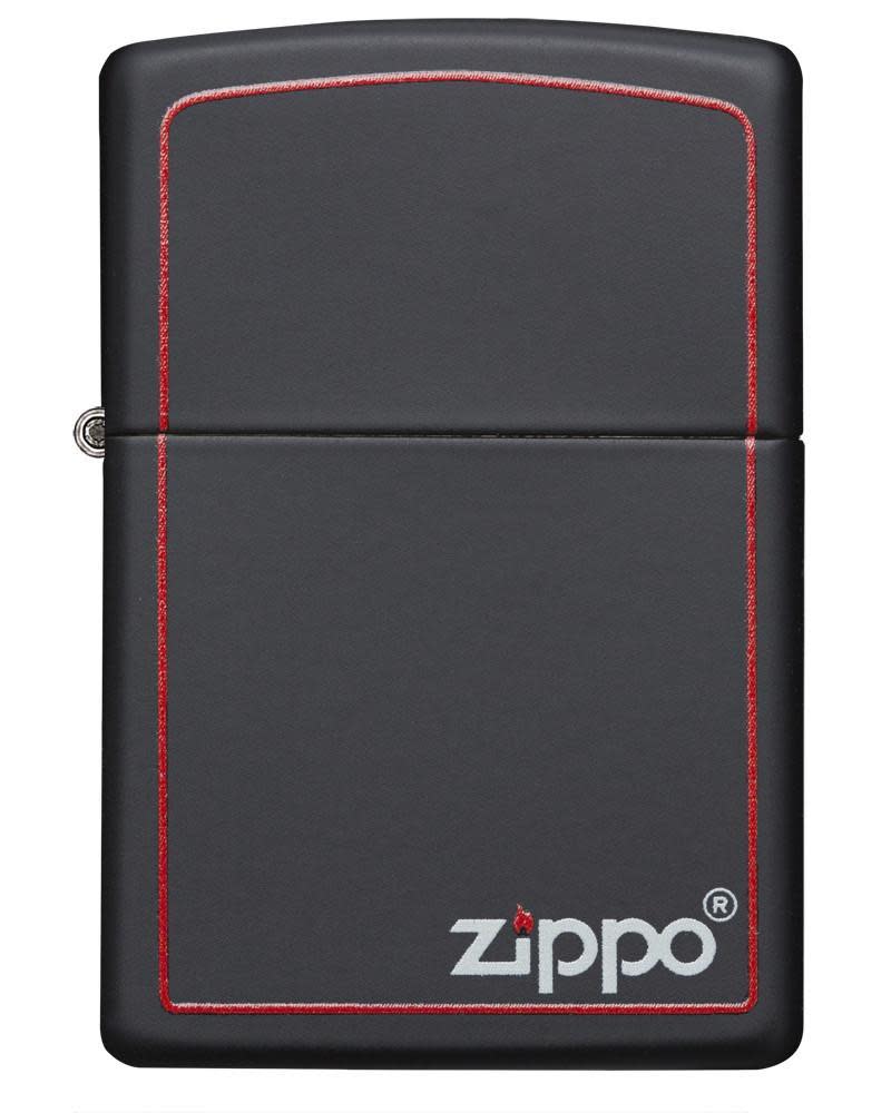 Classic Black and Red Zippo - 218ZB