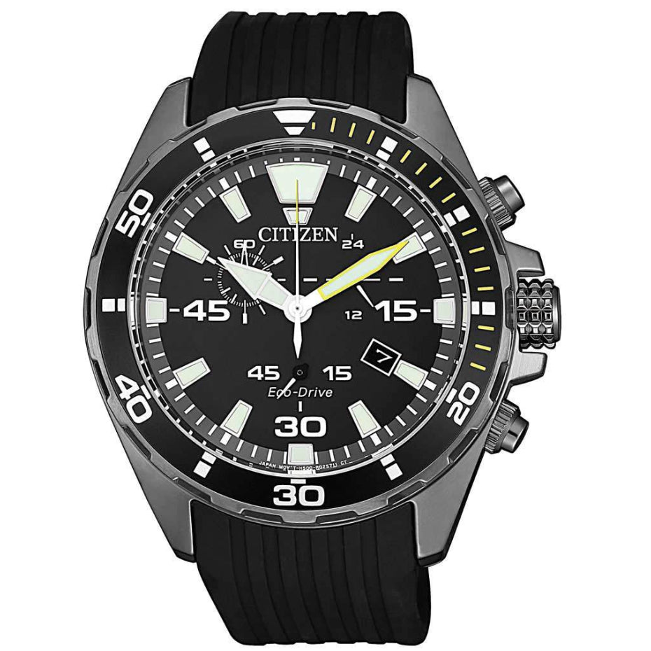 Citizen chronograph outlet black