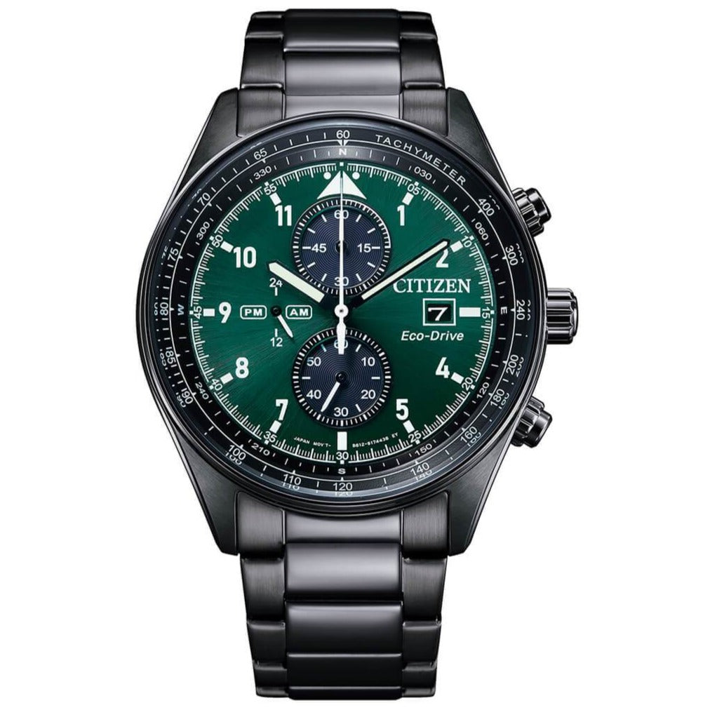 時計 CITIZEN R DATE WATCH CITIZEN CA0775-87X Eco-Drive Chronograph – GC Shop Egypt