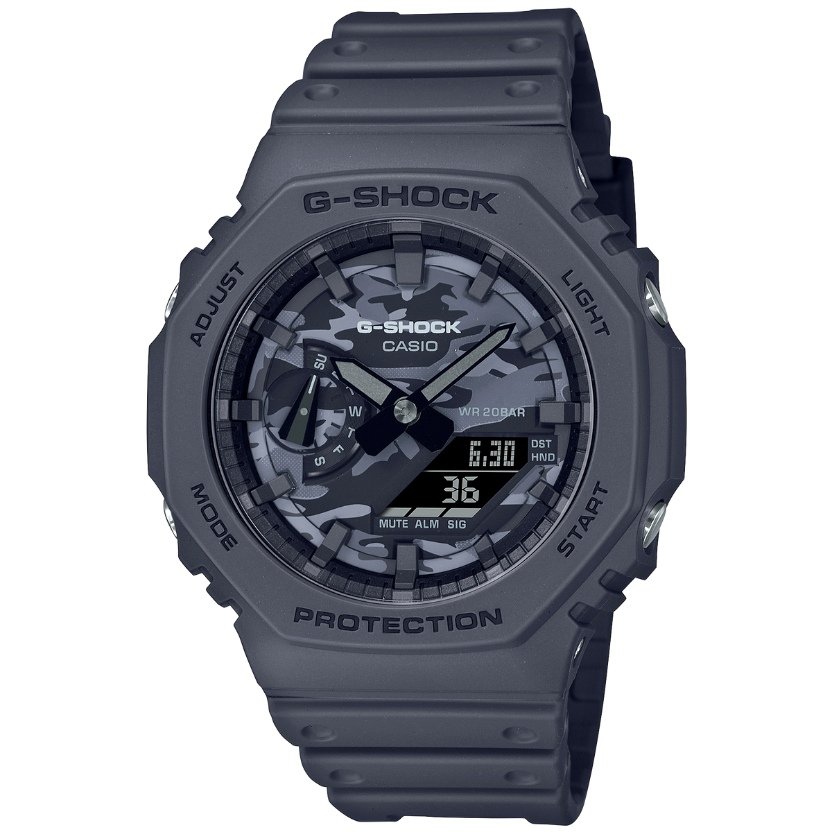 G-SHOCK GA-2100CA-8ADR Octagonal Bezel