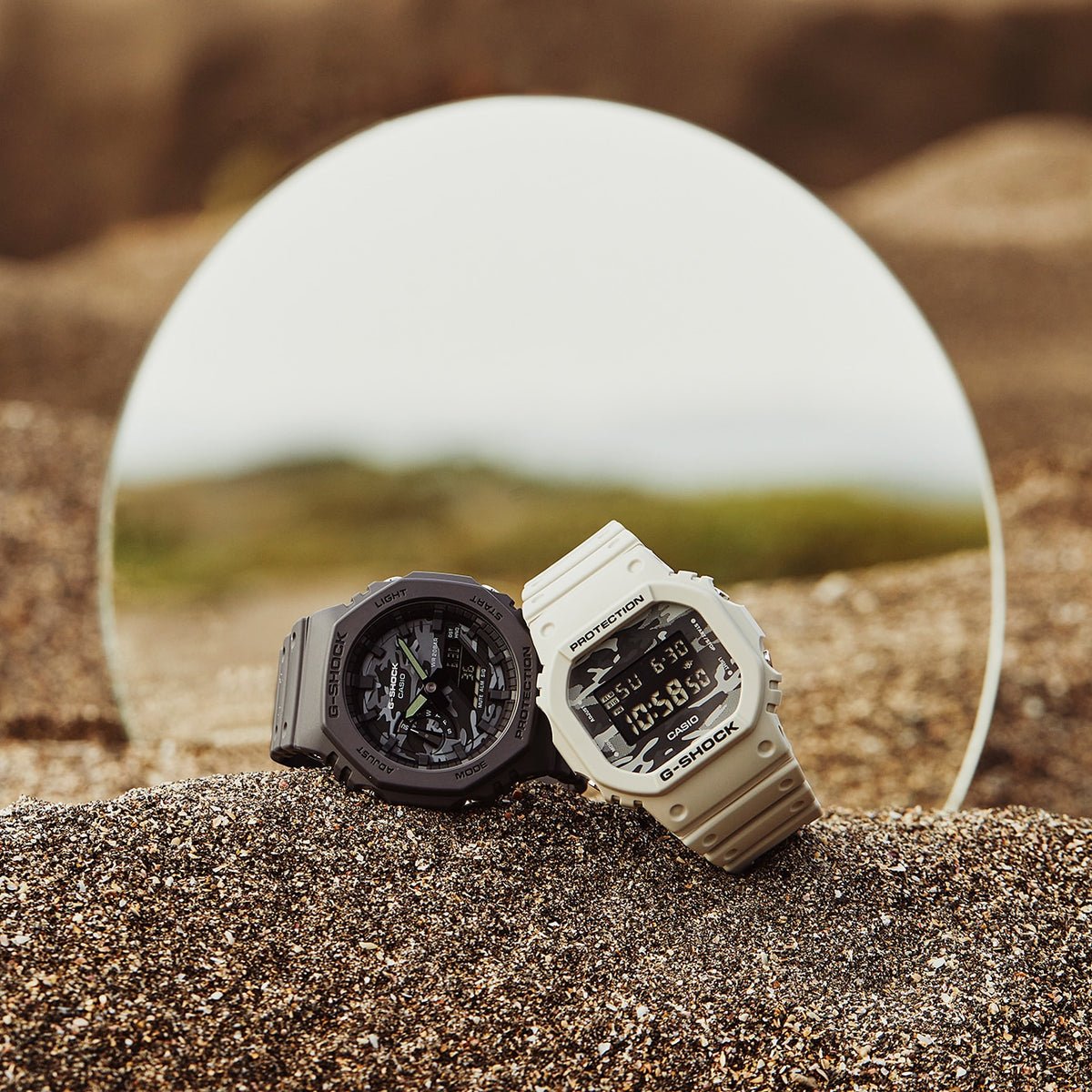 G-SHOCK GA-2100CA-8ADR Octagonal Bezel