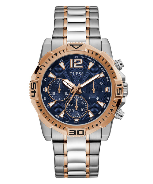 Reloj Guess Skipper Caballero Gw0055g1 Azul Color De La Correa Negro Reloj Guess Skipper Caballero Gw0055g1 Azul Color De La Correa Negro