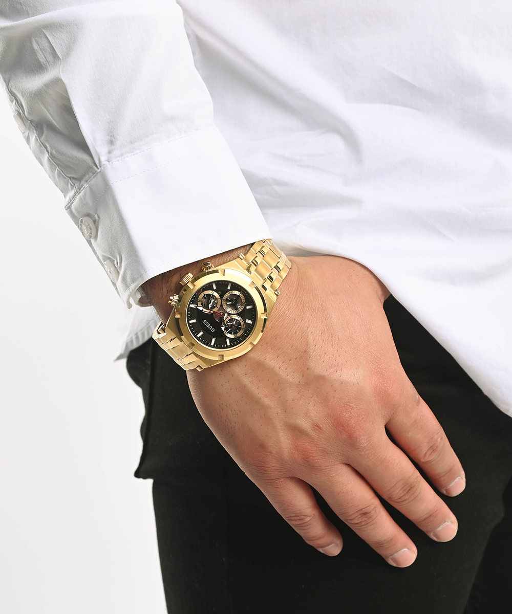 [ゲス ウォッチ] 腕時計 CONTINENTAL GW0260G2 メンズ ブラック