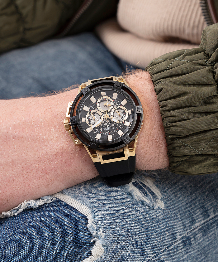 Guess discount black watches