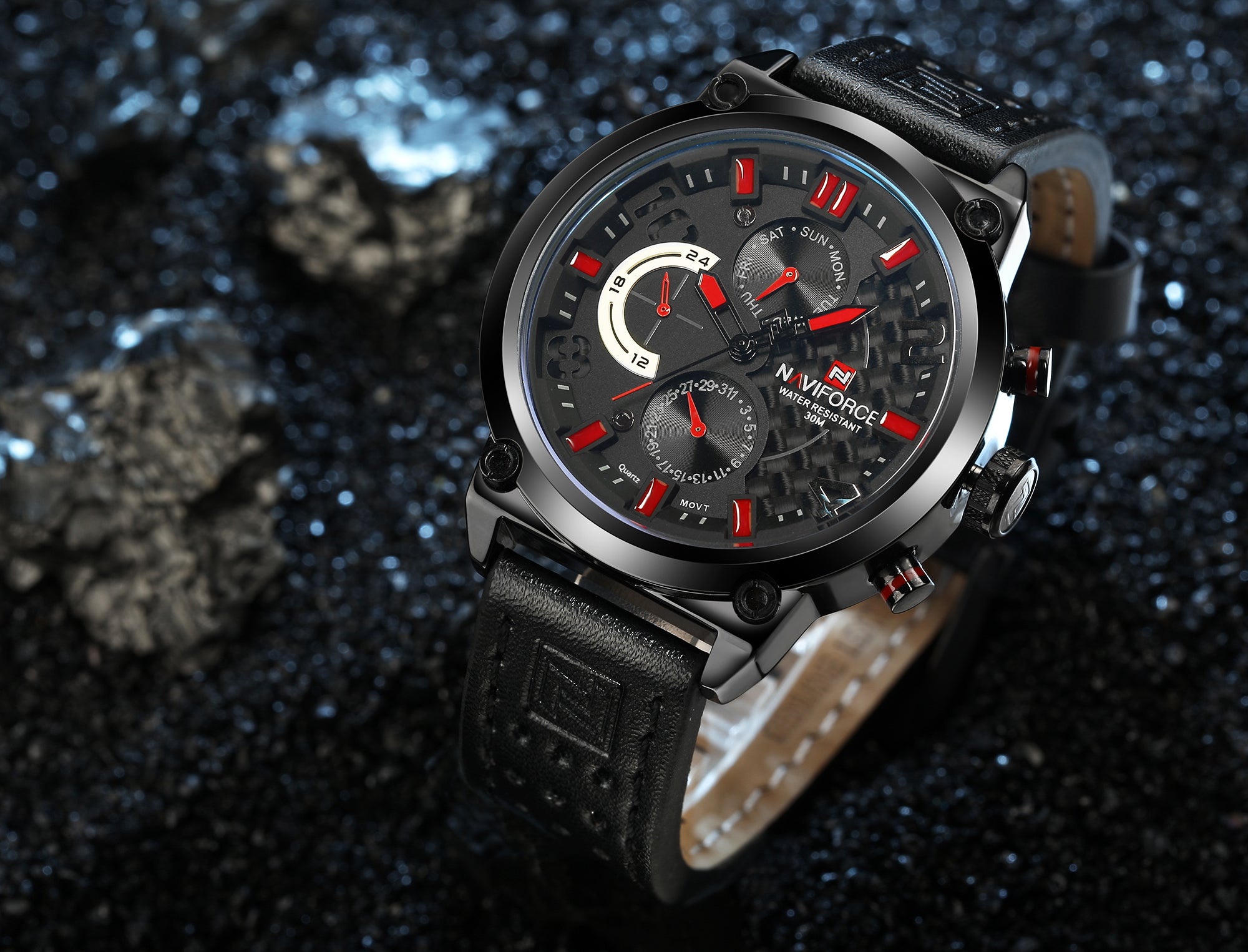 Naviforce water resistant online 30m