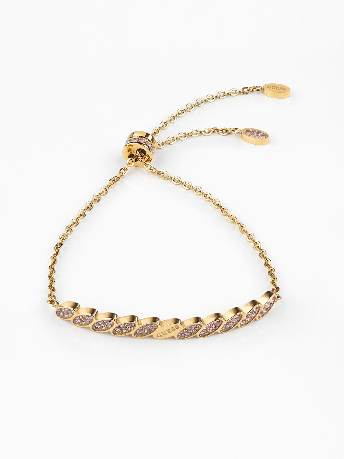 Re-Leaf Gold-Tone L Rose Bracelet