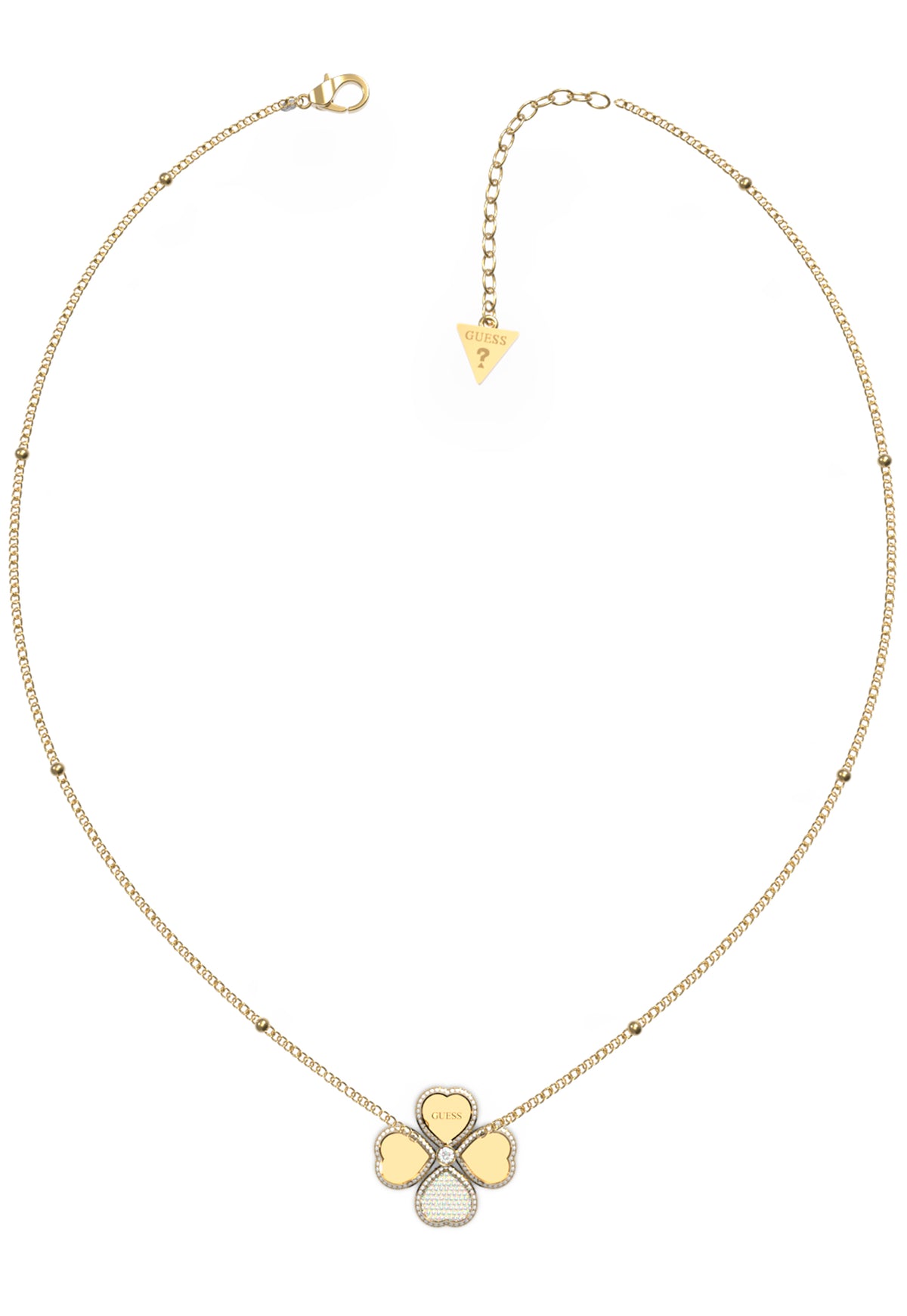 Fine Heart Gold-Tone Necklace 18mm Heart