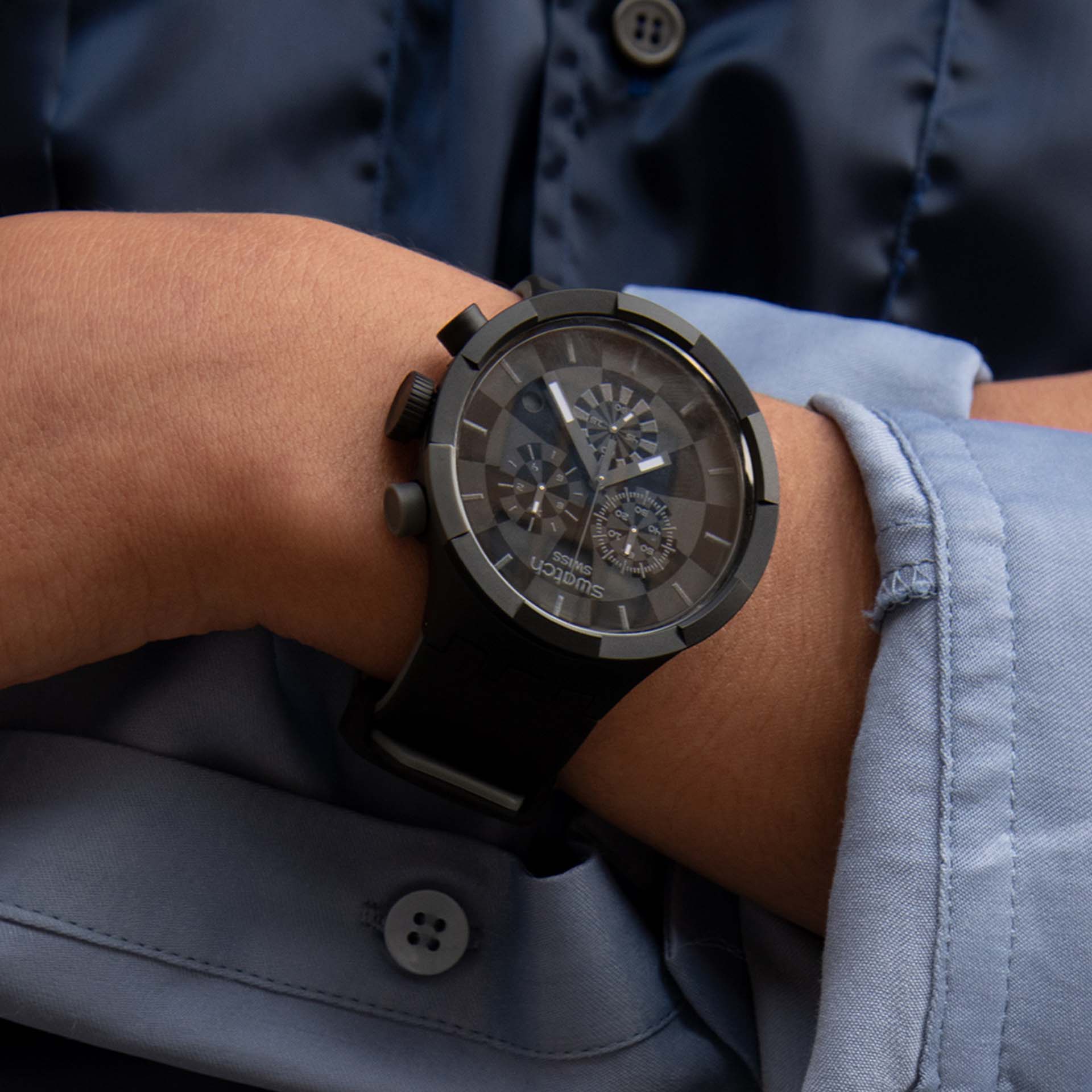 SWATCH Checkpoint Black SB02B400 – GC Shop Egypt