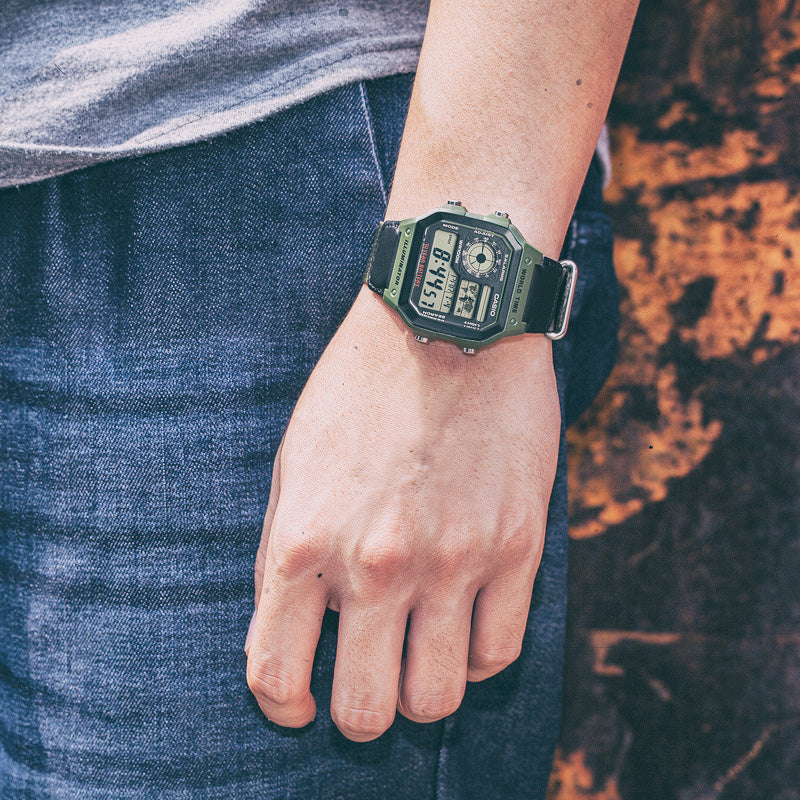 Buy Casio AE-1200WHB-3BVDF Youth Men's Watch Online in | Sharaf DG Buy Casio AE-1200WHB-3BVDF Youth Men's Watch Online in | Sharaf DG