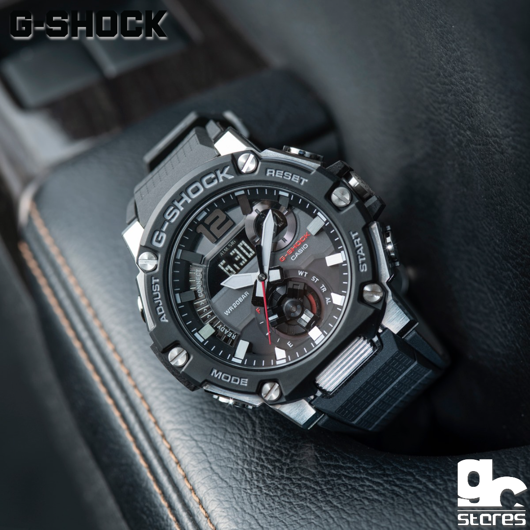 G-SHOCK GST-B300S-1AJF G-STEEL タフソーラー 美品 GST-B300SD-1AJF