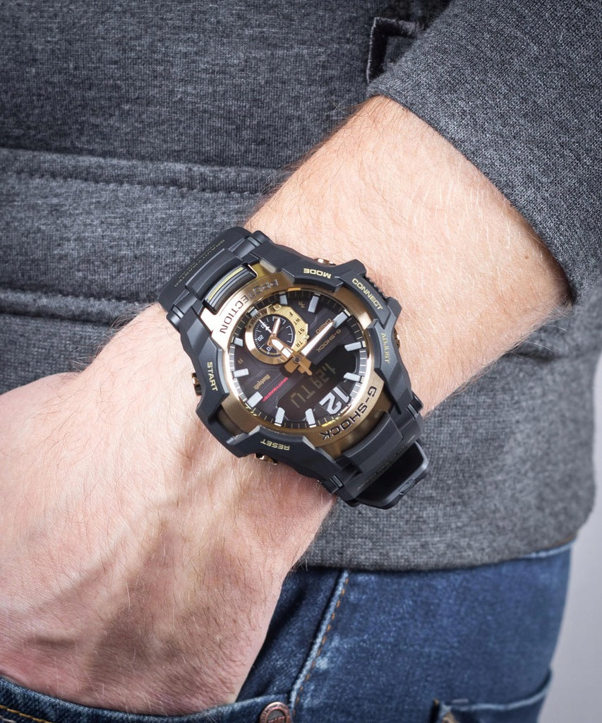 カシオ G-SHOCK GR-B100GB 腕時計 GST-B100GB-1A9JF | CASIO