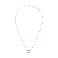 Elan Unity Necklace Rose Gold
