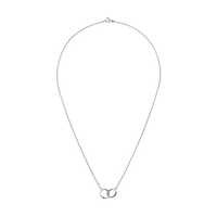 Elan Unity Necklace Silver