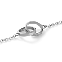 Elan Unity Necklace Silver
