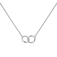 Elan Unity Necklace Silver