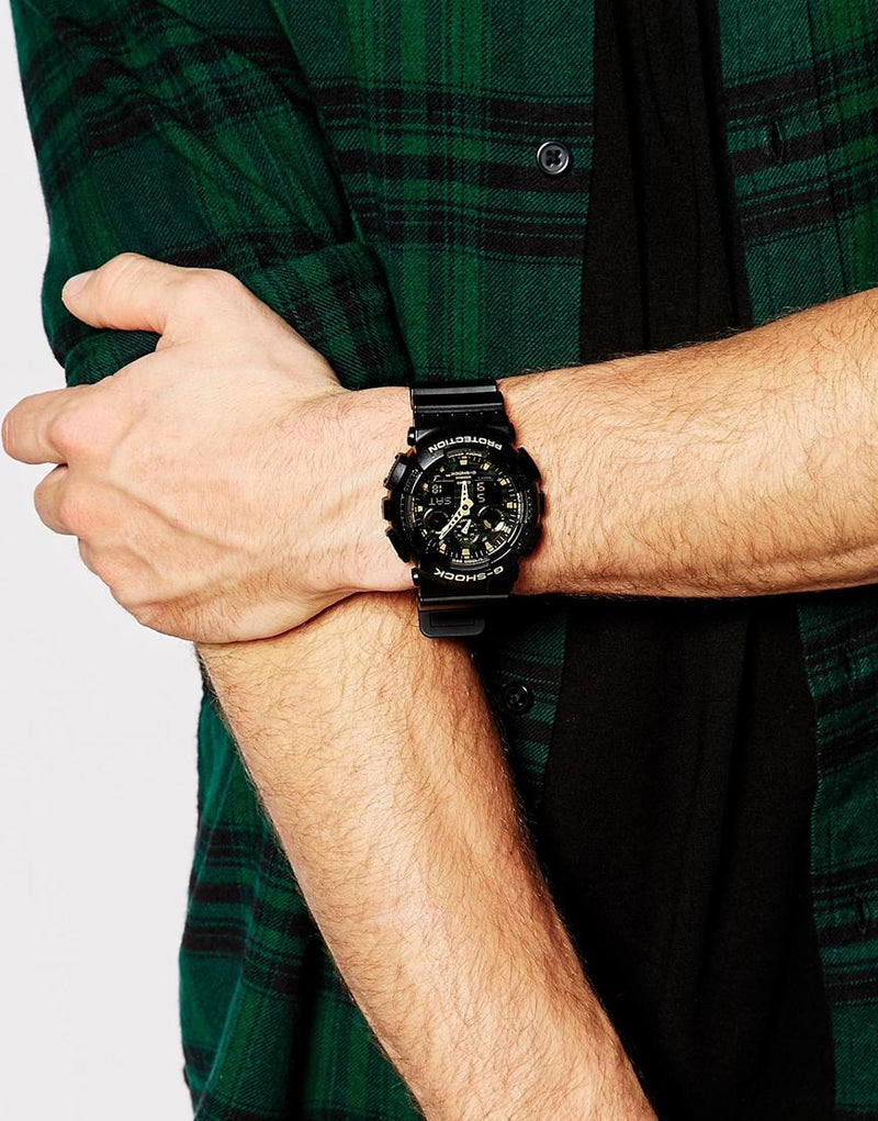 G-SHOCK GA-100CF-1A9DR – GC Shop Egypt