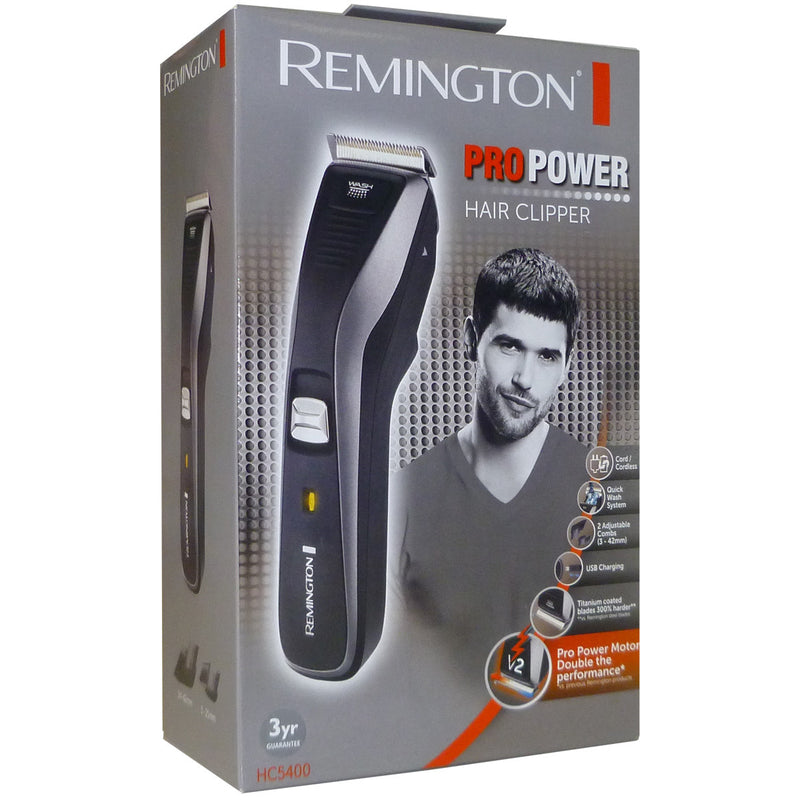 Cord / Cordless Hair Clipper with USB cable HC5400