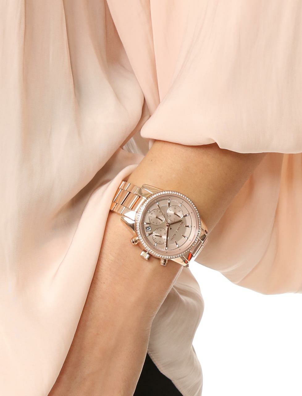 Ritz Rose Gold Tone Mk6357 Watch MK6357 – GC Shop Egypt