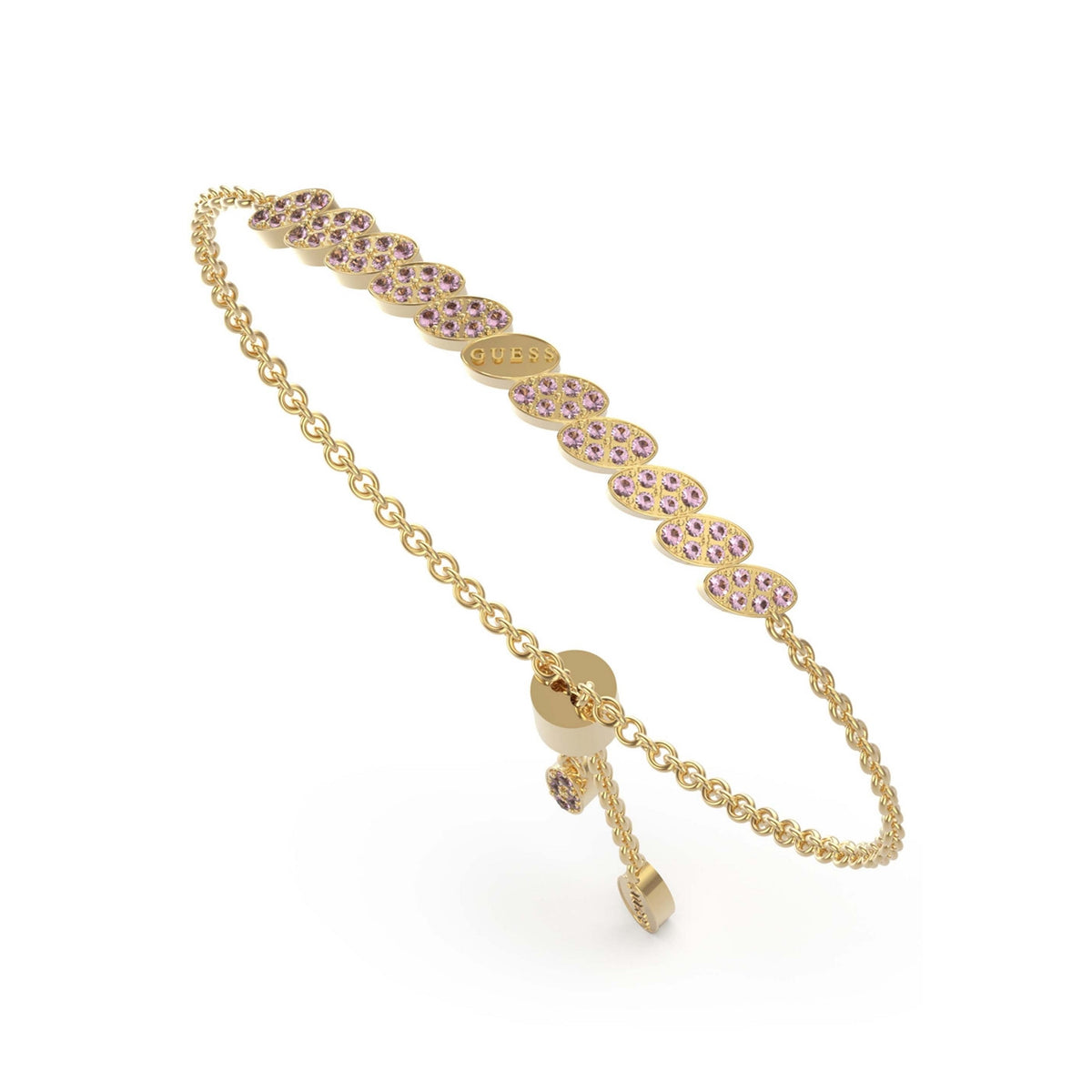 Re-Leaf Gold-Tone L Rose Bracelet
