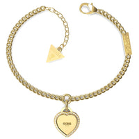 Fine Heart Gold-Tone Bracelet 13mm Heart